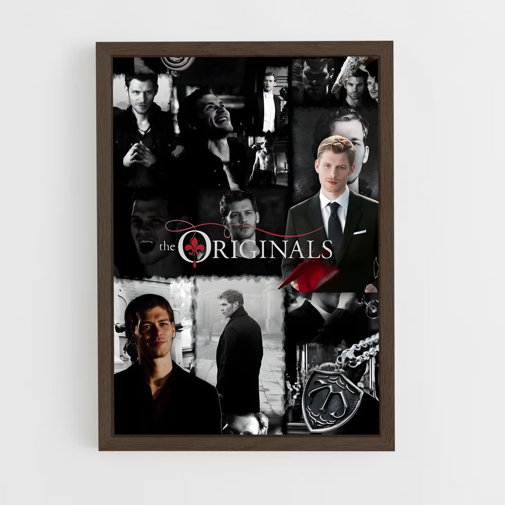 ap-the originals-6 cadre Bois foncé