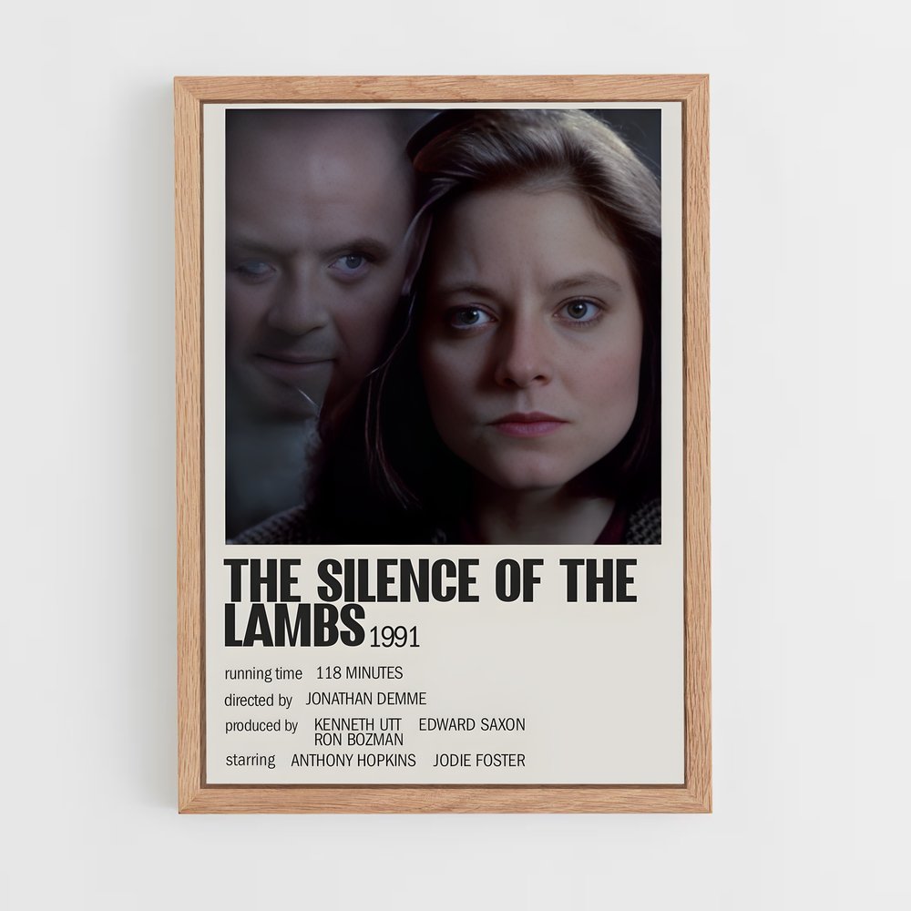 ap-the silence of the lambs-3 cadre Bois clair