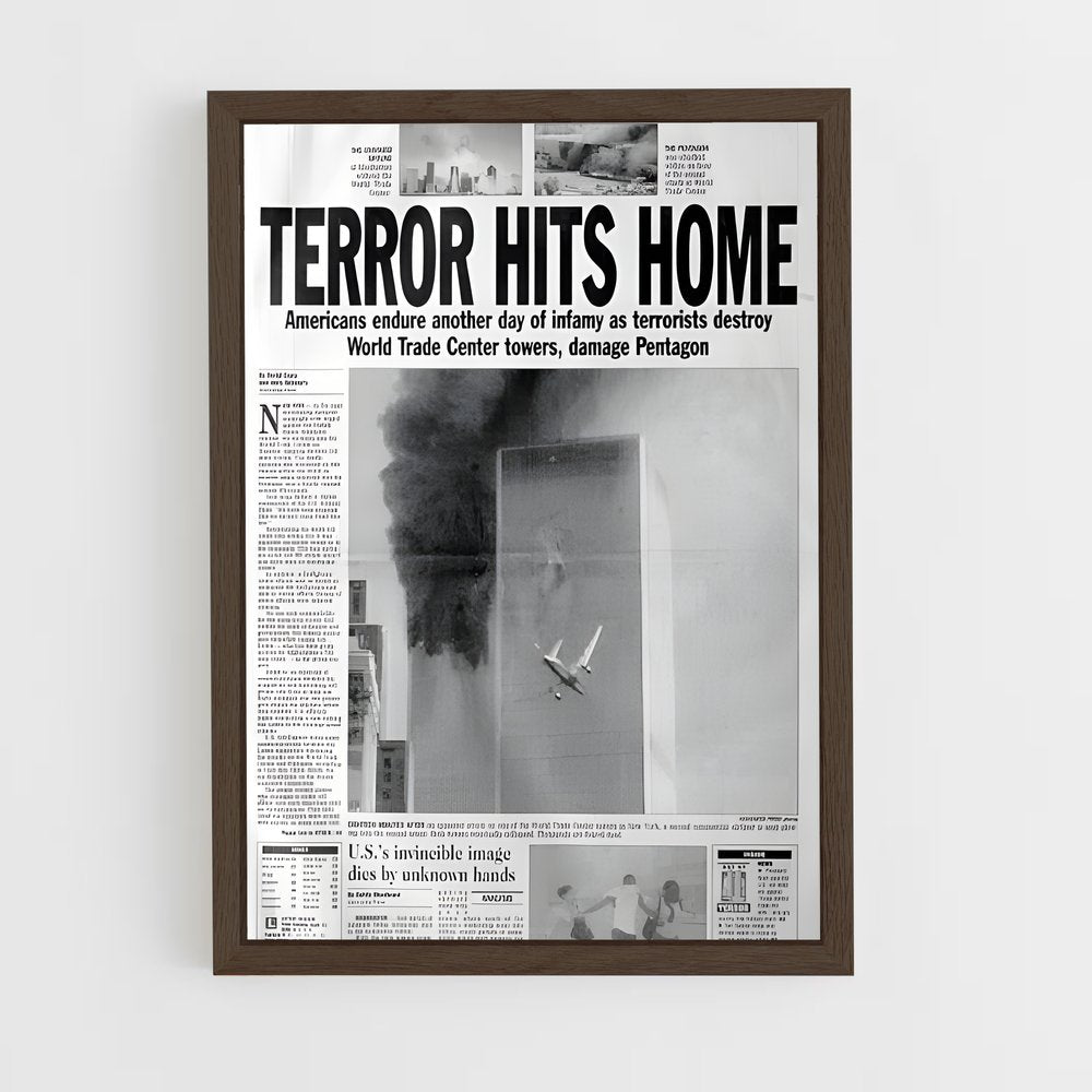 ap-the times-4 cadre Bois foncé