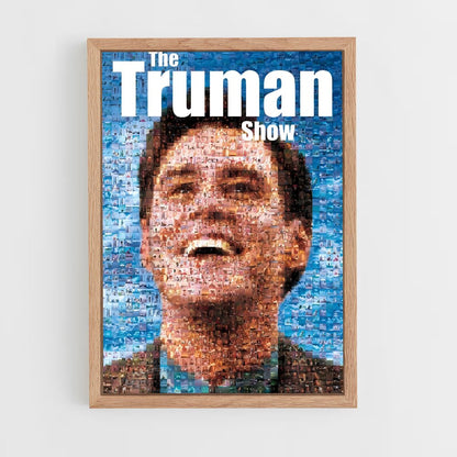 ap-the truman show-2 cadre Bois clair