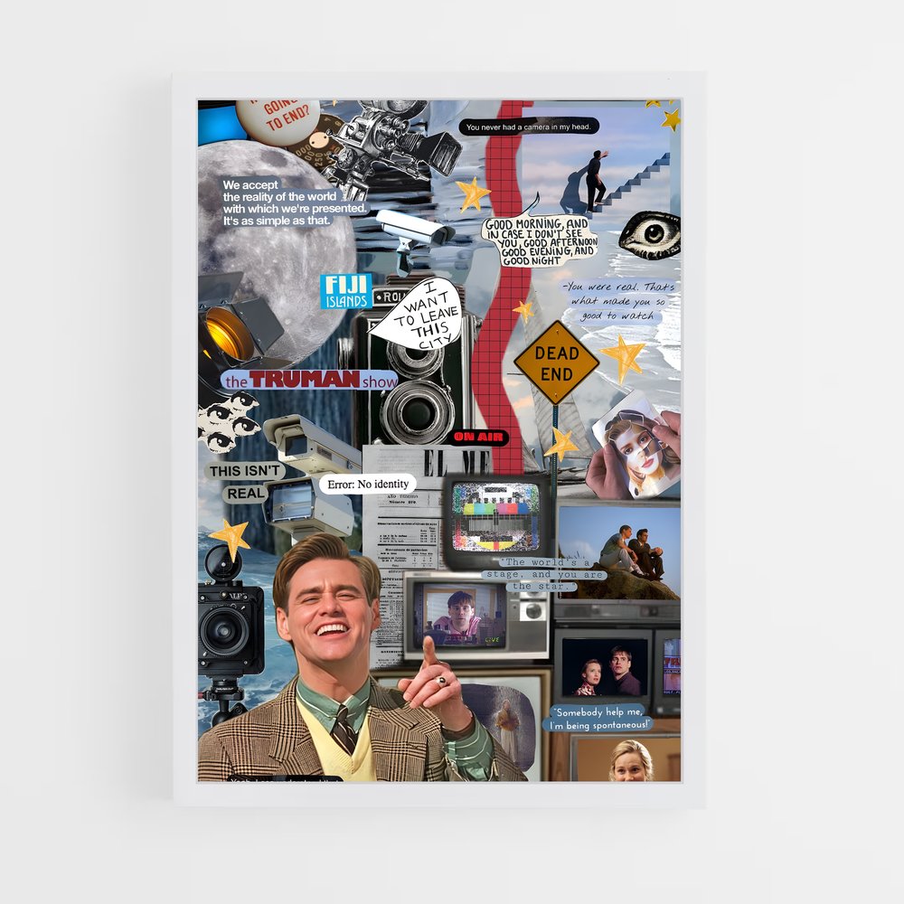 ap-the truman show-5 cadre Blanc
