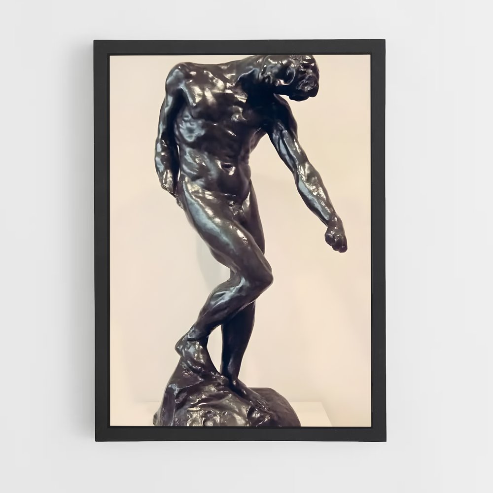 ap-the walking man rodin-2 cadre Noir
