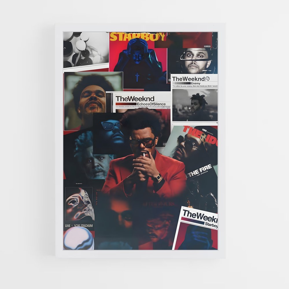 ap-the weeknd-10 cadre Blanc