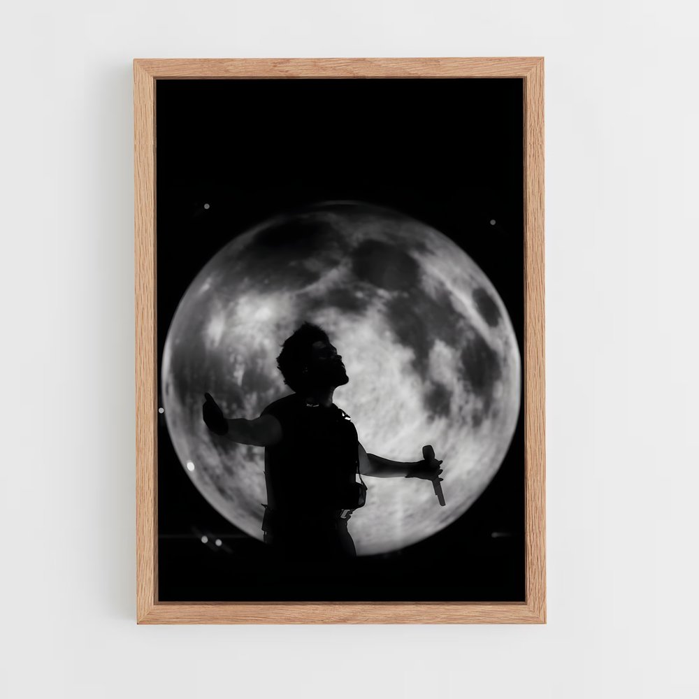 ap-the weeknd-15 cadre Bois clair