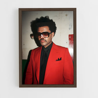 ap-the weeknd-2 cadre Bois foncé