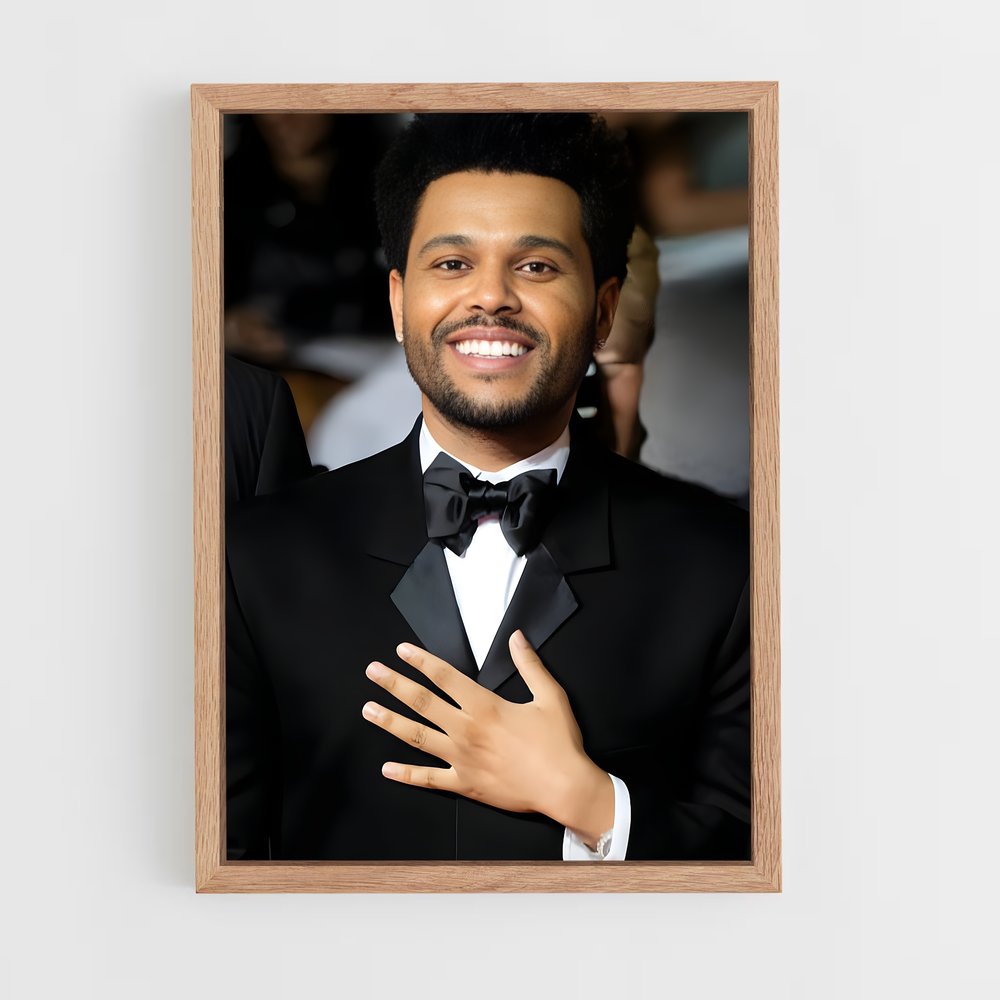 ap-the weeknd-9 cadre Bois clair