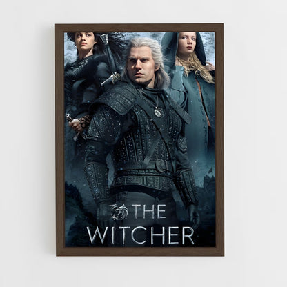 ap-the witcher-4 cadre Bois foncé