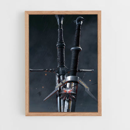 ap-the witcher-6 cadre Bois clair