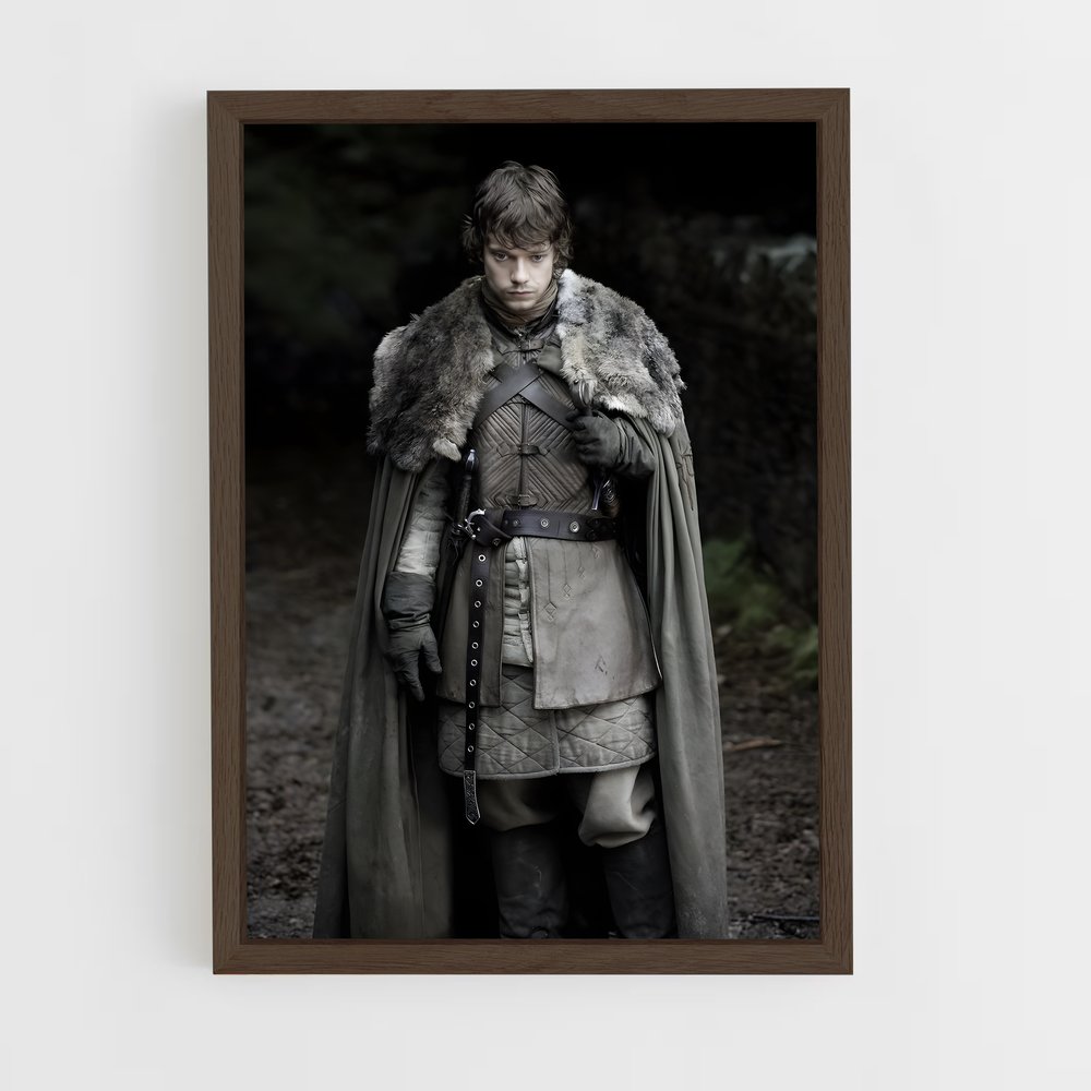 ap-theon greyjoy-2 cadre Bois foncé