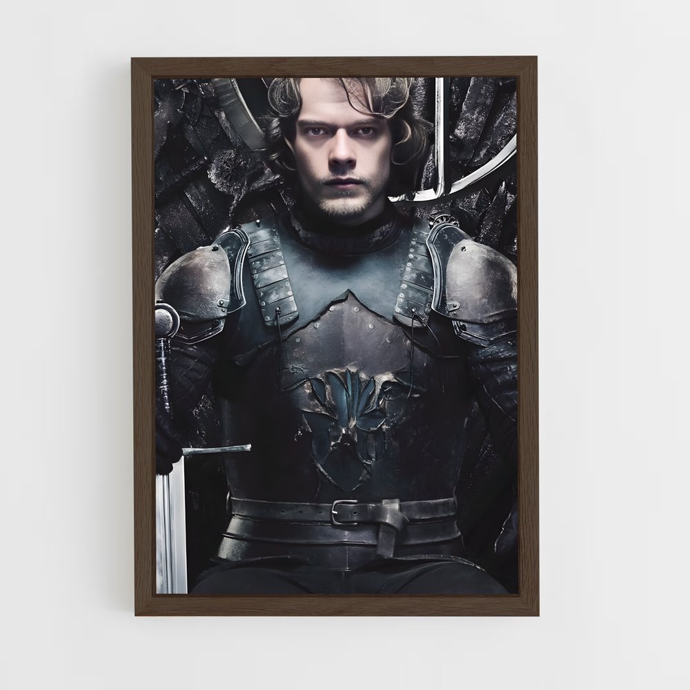 ap-theon greyjoy-3 cadre Bois foncé