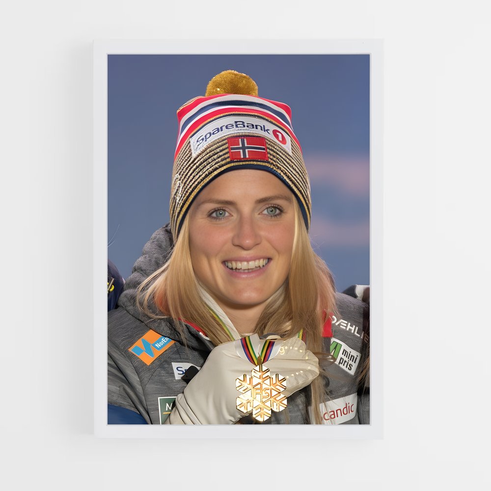 ap-therese johaug-1 cadre Blanc