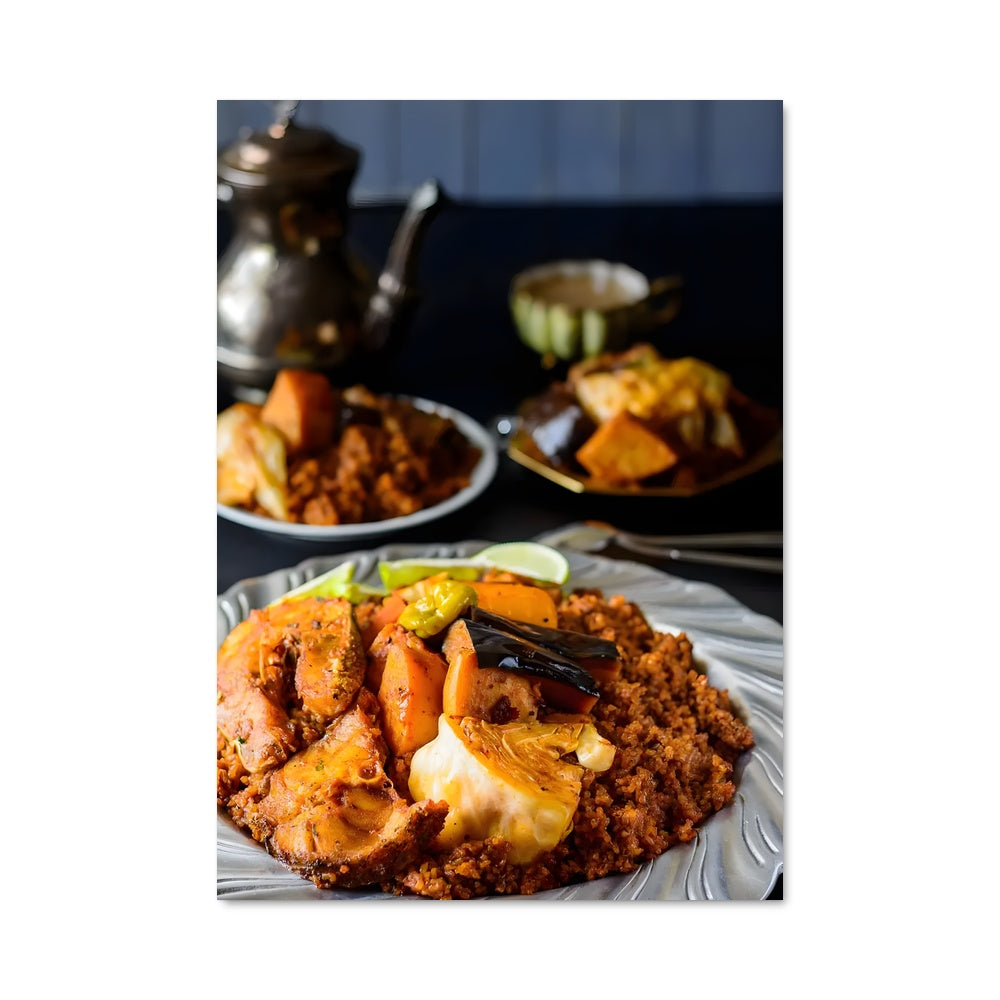 Poster Saveurs du Sénégal