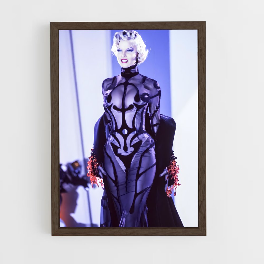 ap-thierry mugler-5 cadre Bois foncé