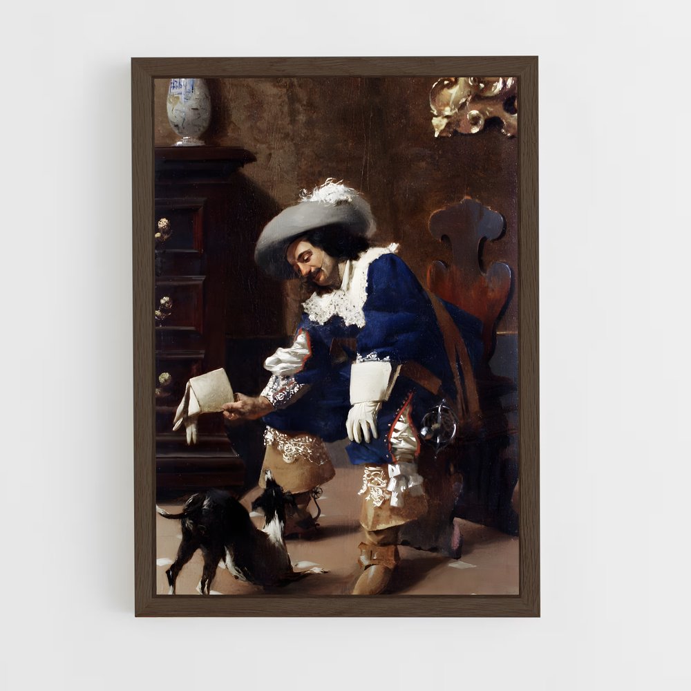 ap-thirty years war-2 cadre Bois foncé