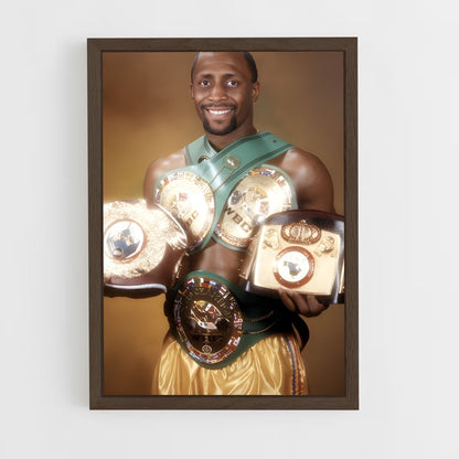 ap-thomas hearns-5 cadre Bois foncé