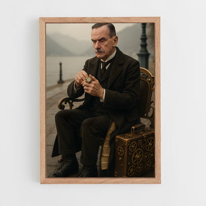 ap-thomas mann-1 cadre Bois clair