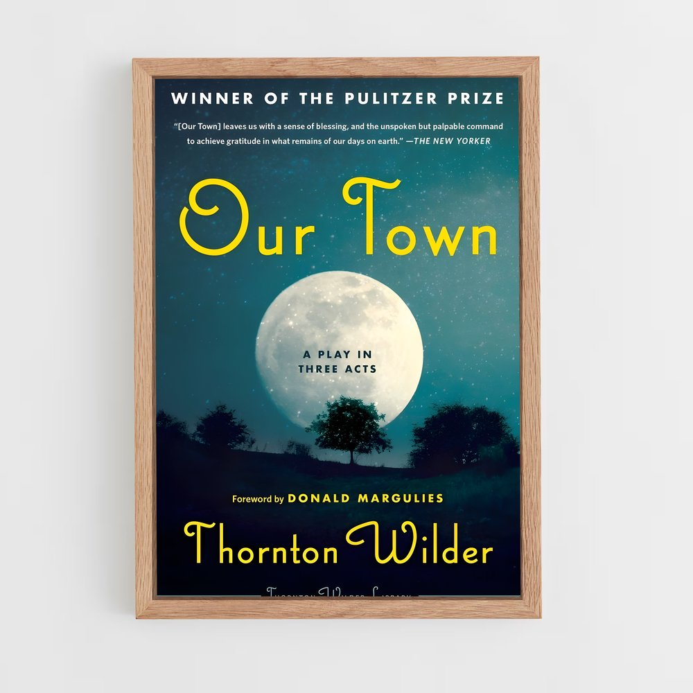 ap-thornton wilder-3 cadre Bois clair