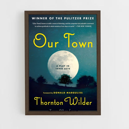 ap-thornton wilder-3 cadre Bois foncé