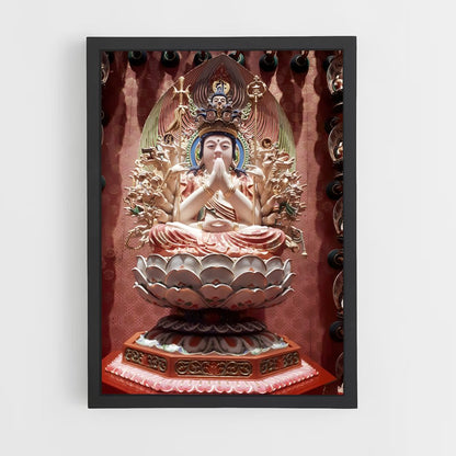 ap-thousand arm buddha-6 cadre Noir