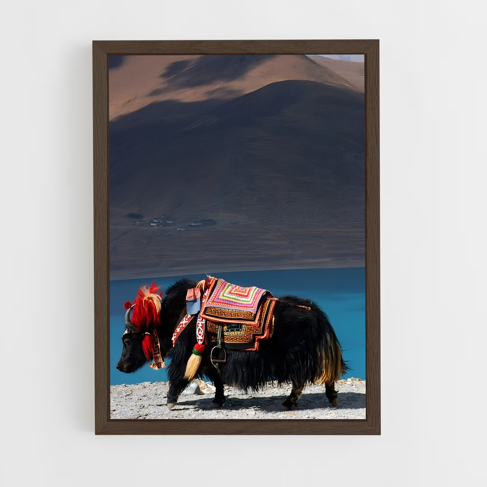 ap-tibet-7 cadre Bois foncé