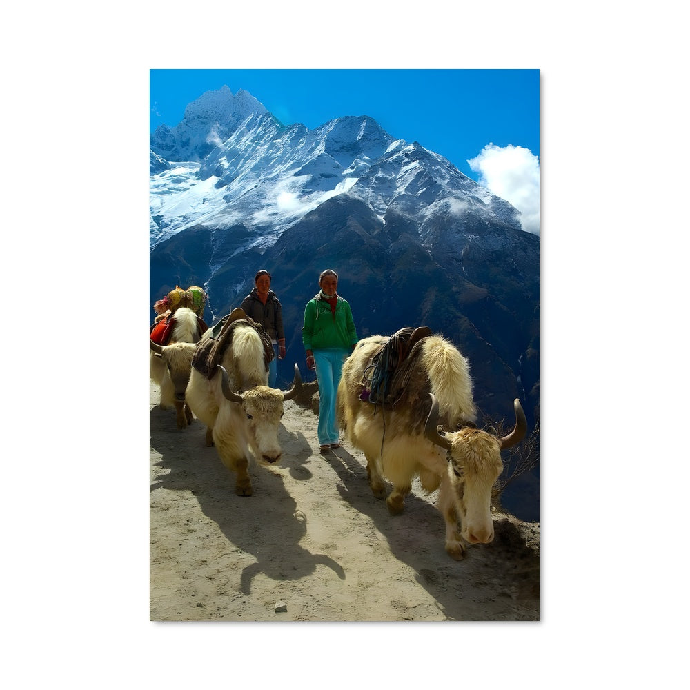 Poster Les Montagnes Sacrées