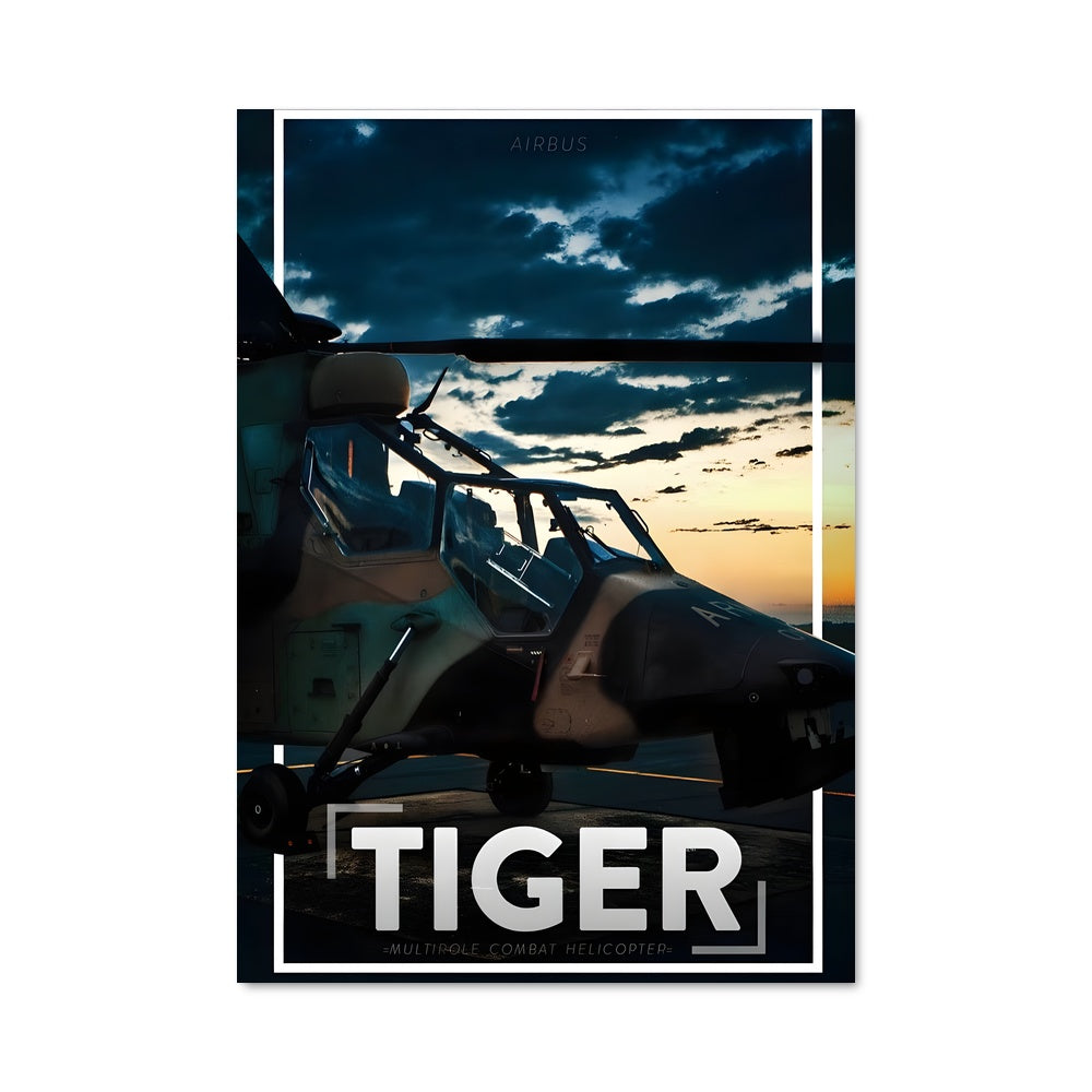 Poster Tiger in Action