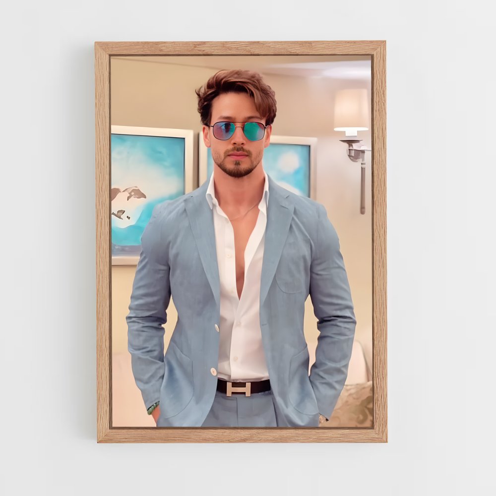 ap-tiger shroff-2 cadre Bois clair