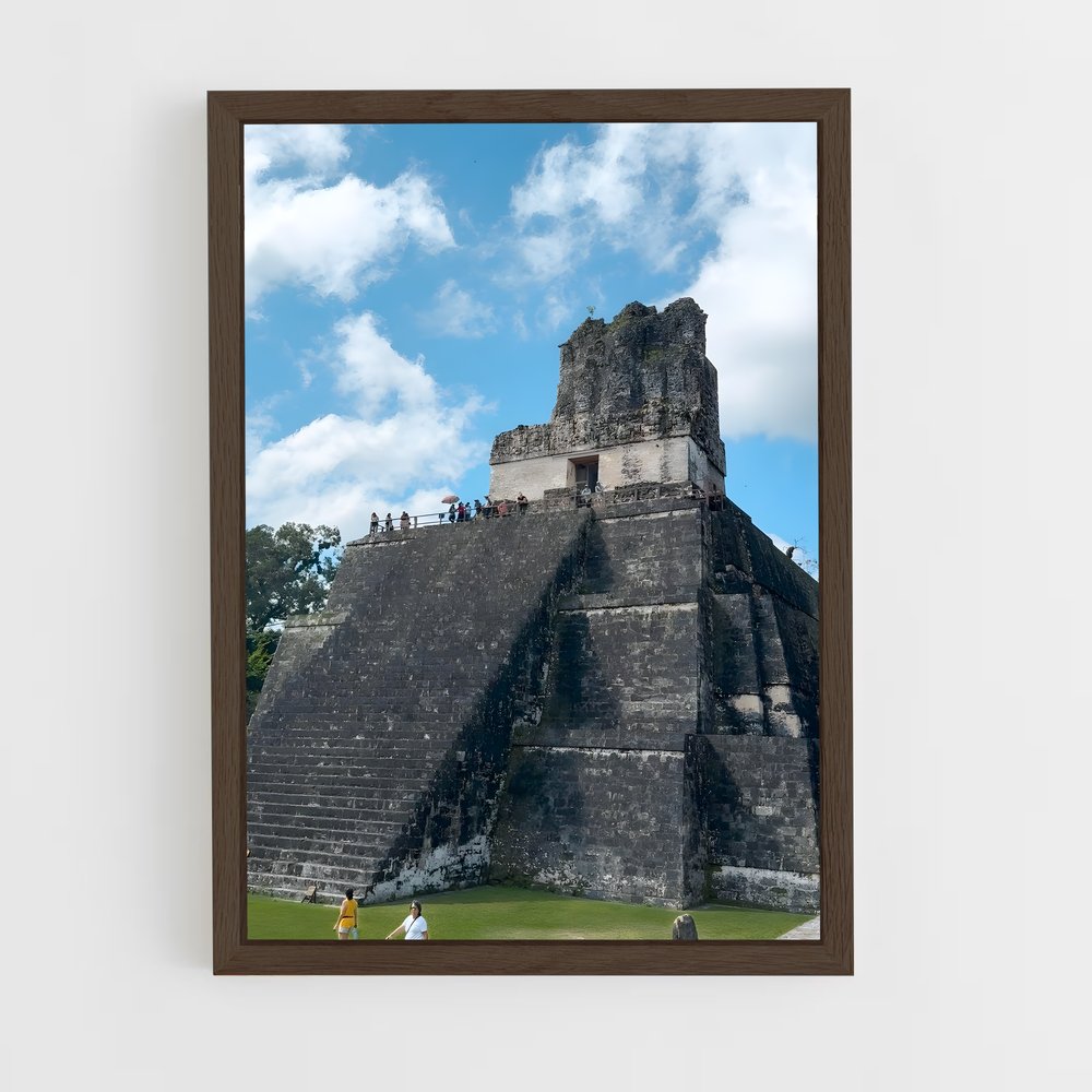 ap-tikal-5 cadre Bois foncé