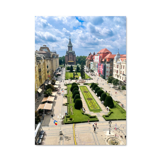 Poster La Fontaine de Timisoara