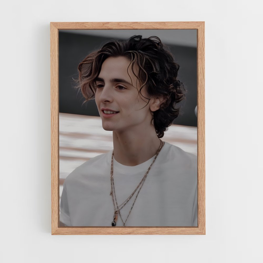 ap-timothee chalamet-5 cadre Bois clair