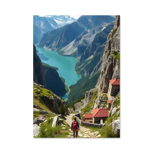 Poster Chemin Vers La Maison