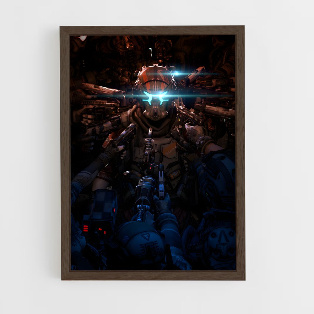 ap-titanfall-1 cadre Bois foncé