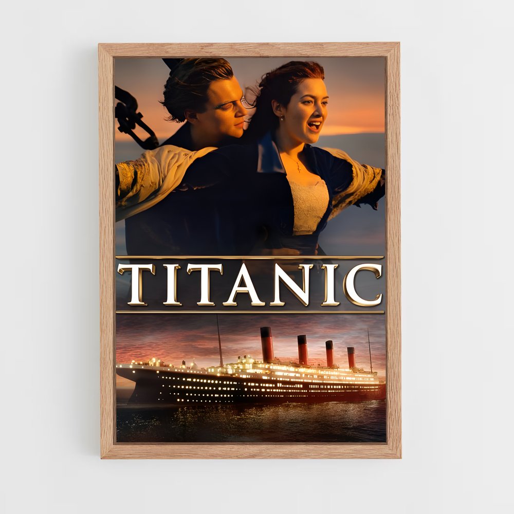 ap-titanic-2 cadre Bois clair