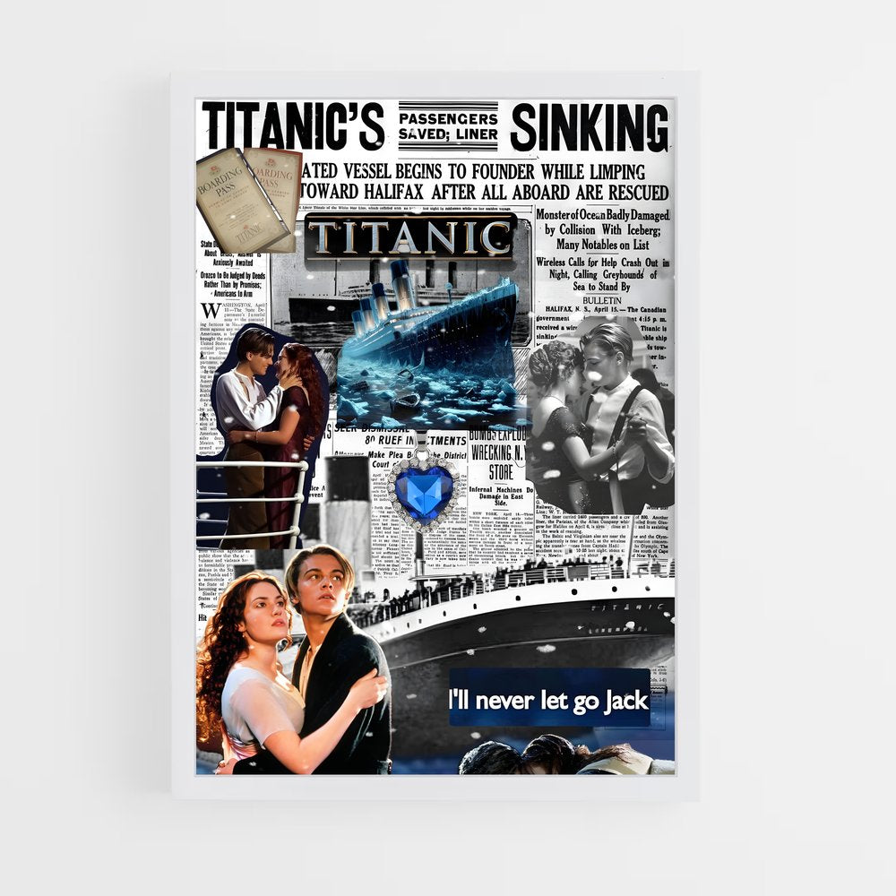 ap-titanic-9 cadre Blanc