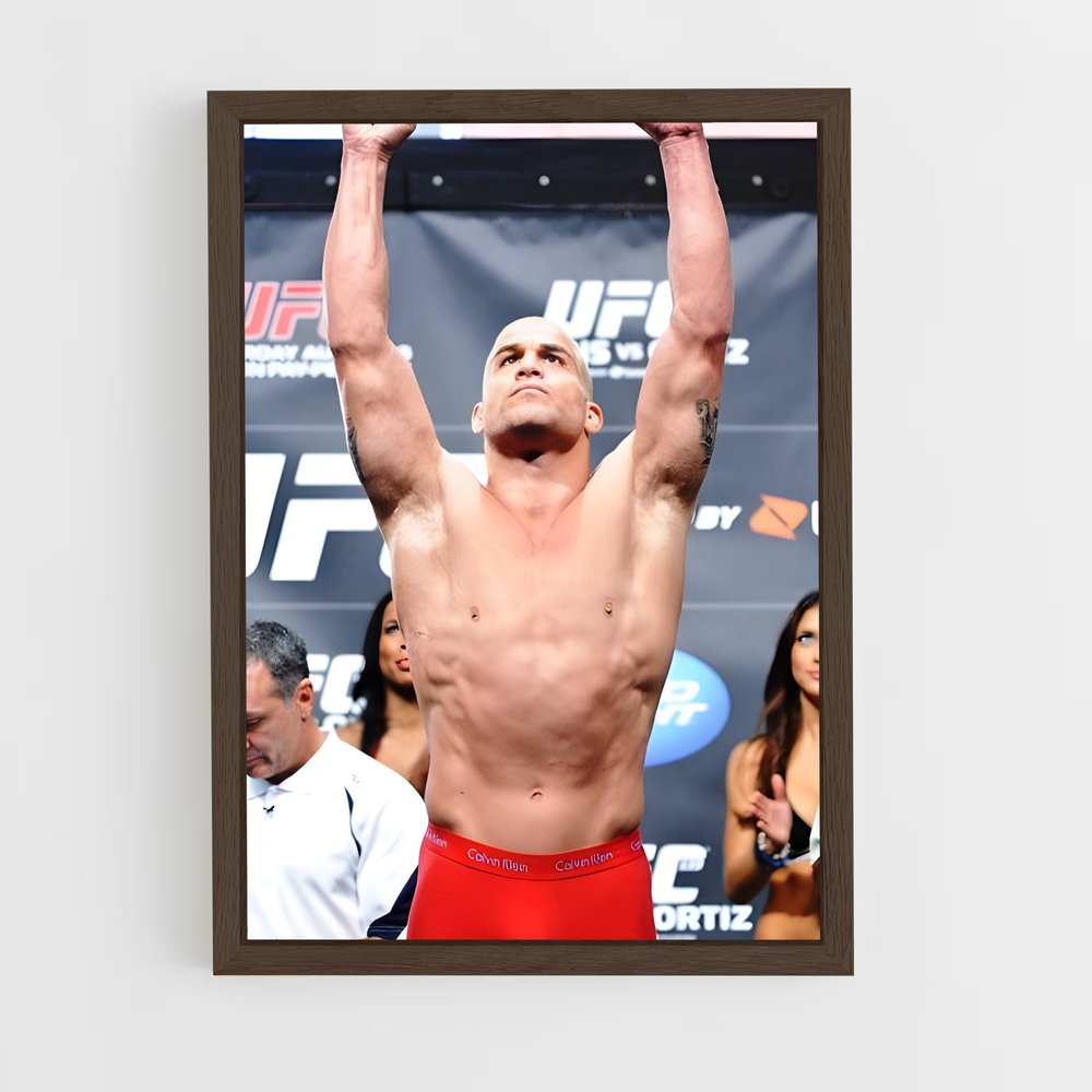 ap-tito ortiz-3 cadre Bois foncé