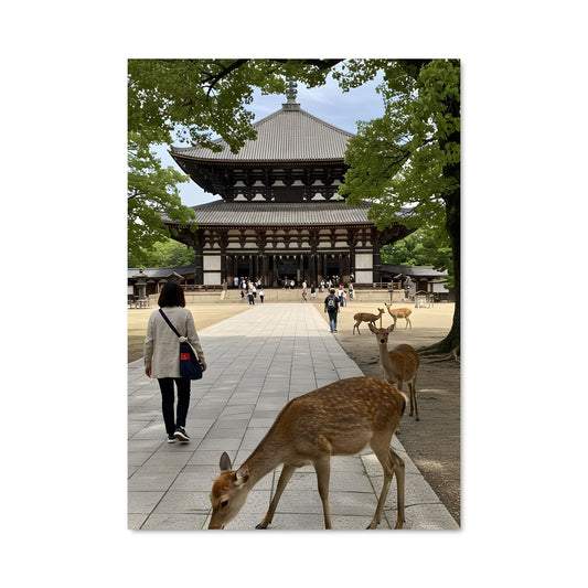 Poster Cerfs Sacrés