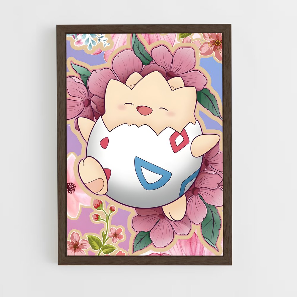 ap-togepi-3 cadre Bois foncé