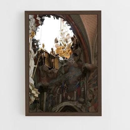 ap-toledo cathedral-6 cadre Bois foncé