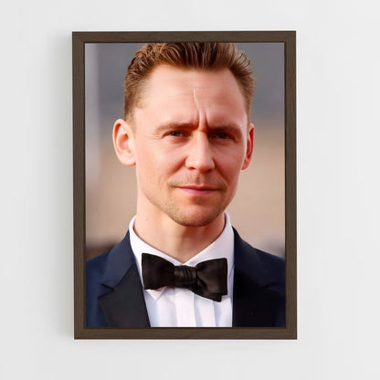 ap-tom hiddleston-8 cadre Bois foncé