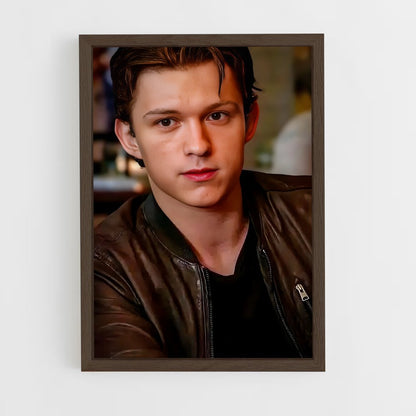 ap-tom holland-1 cadre Bois foncé