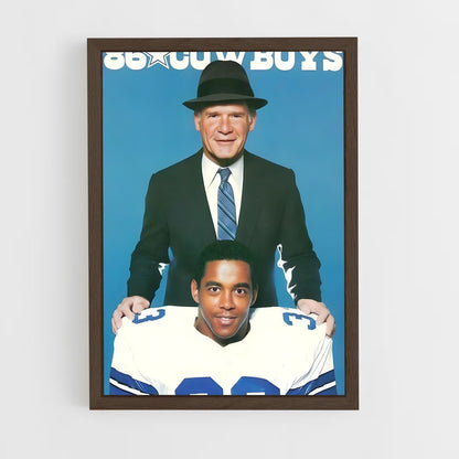 ap-tom landry-1 cadre Bois foncé