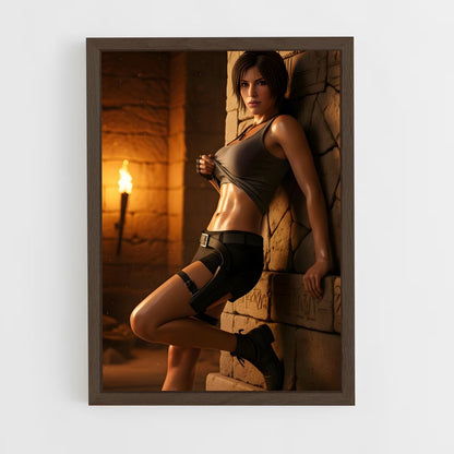 ap-tomb raider-2 cadre Bois foncé
