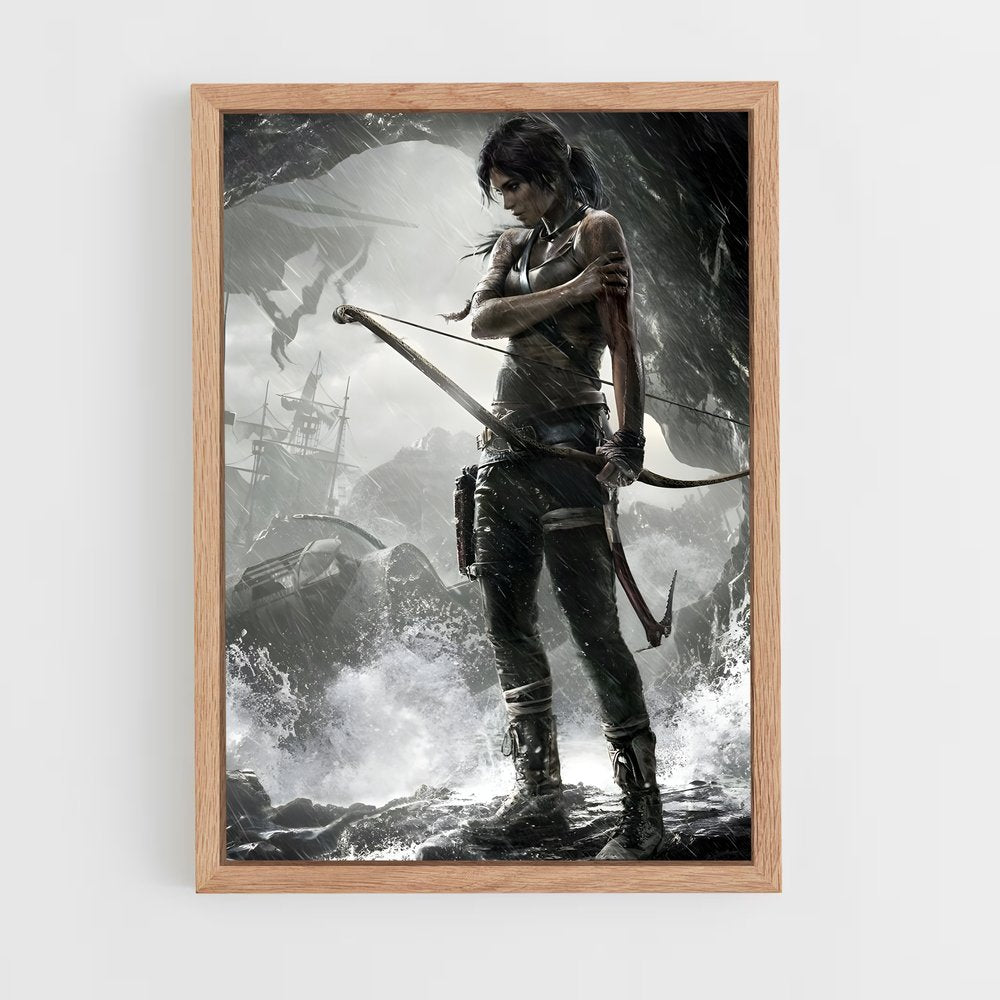 ap-tomb raider-5 cadre Bois clair