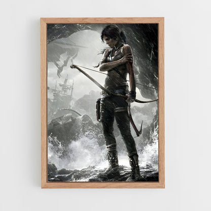 ap-tomb raider-5 cadre Bois clair