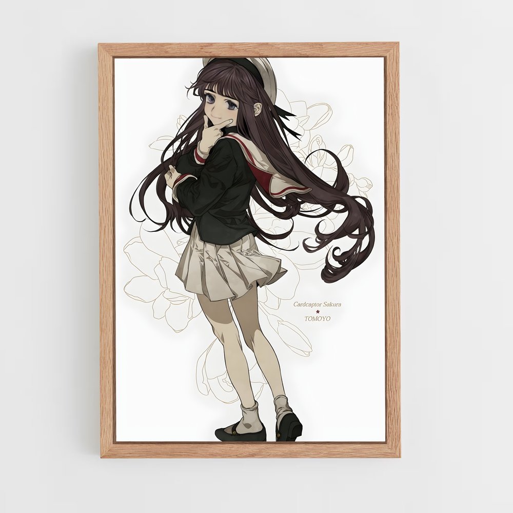 ap-tomoyo daidouji-4 cadre Bois clair
