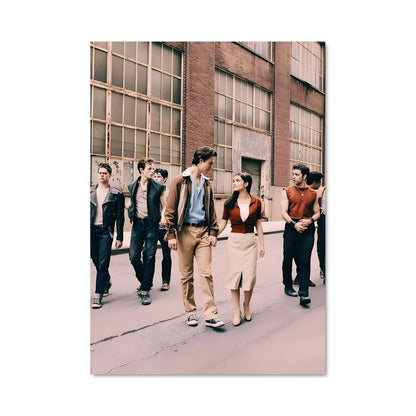 Poster Dans les Rues de West Side