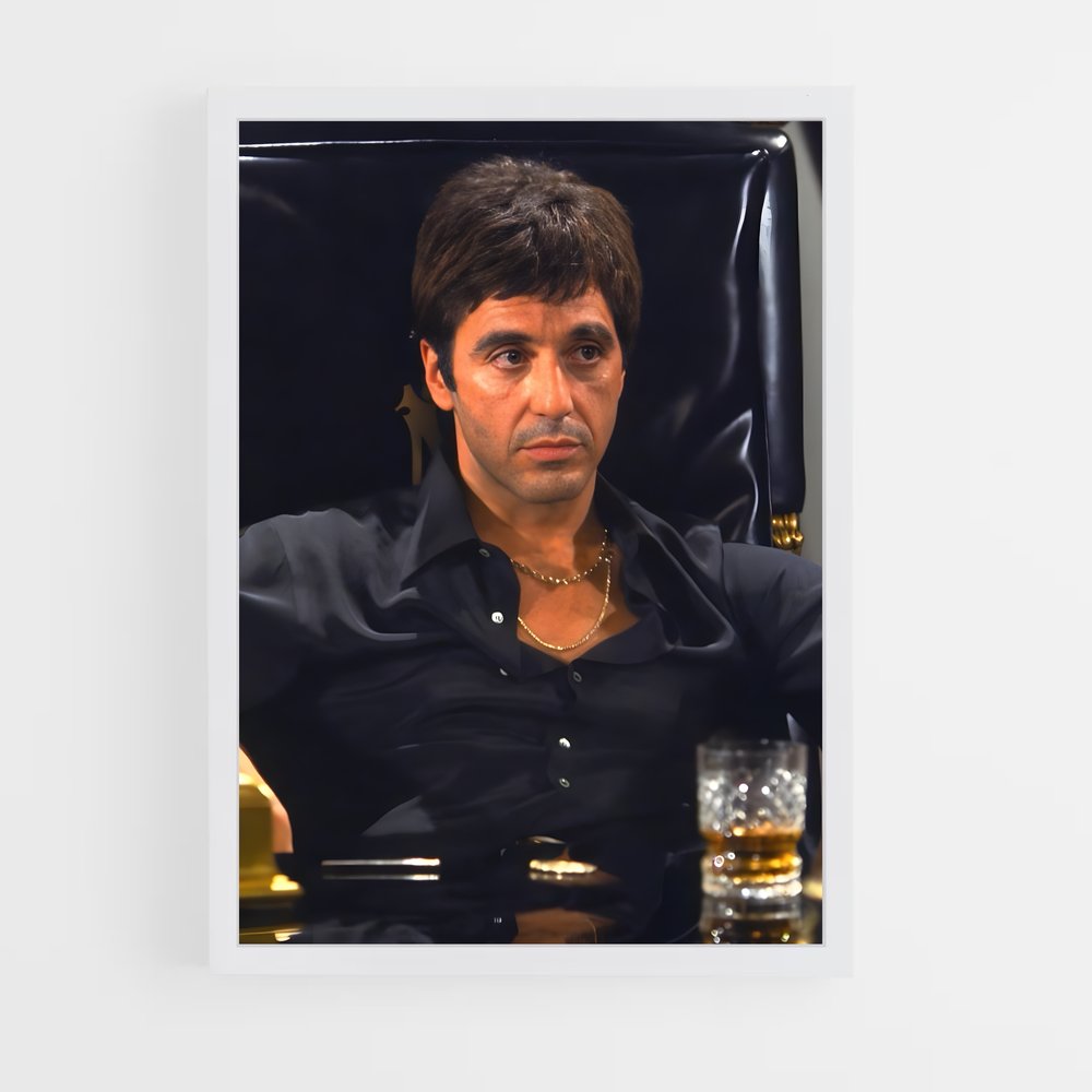 ap-tony montana-2 cadre Blanc