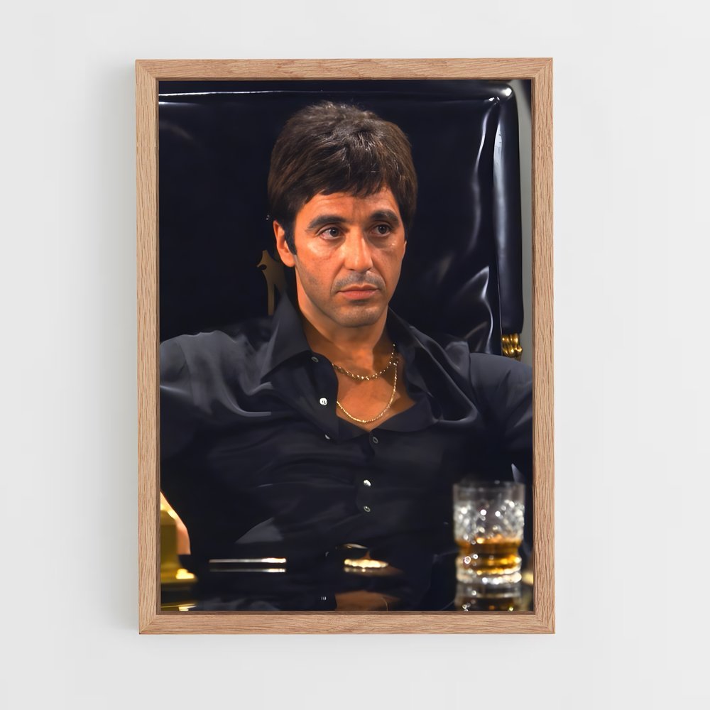 ap-tony montana-2 cadre Bois clair