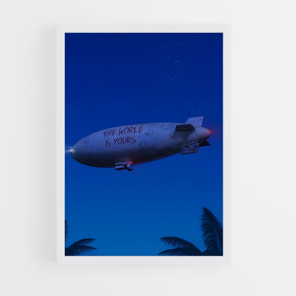 ap-tony montana-6 cadre Blanc