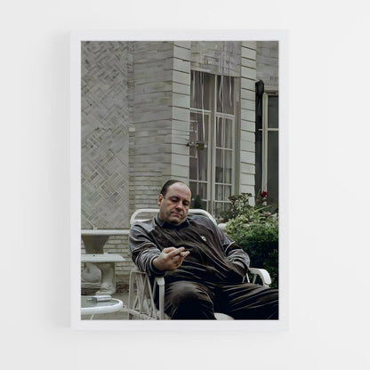 ap-tony soprano-1 cadre Blanc
